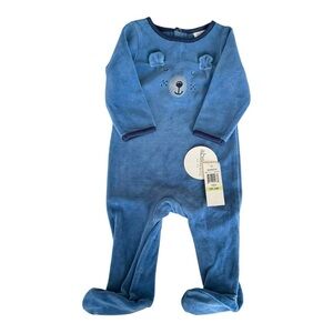 Absorba Sleeping Bear Velour One-Piece